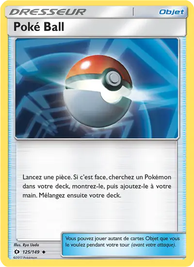 Image de la carte Pokemon Poké Ball 125/149