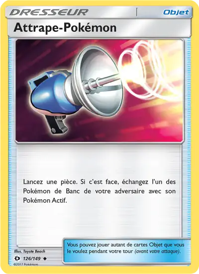 Image de la carte Pokemon Attrape-Pokémon 126/149