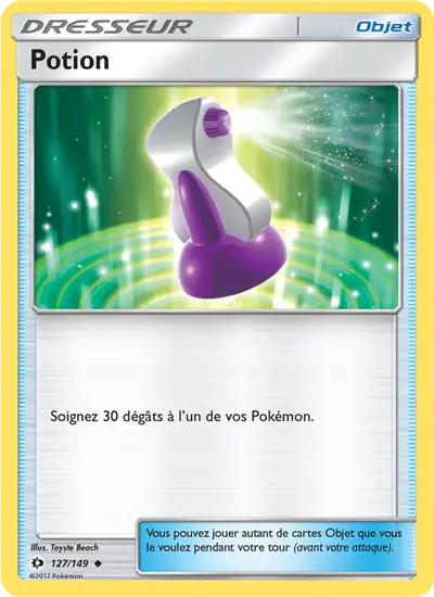 Image de la carte Pokemon Potion 127/149