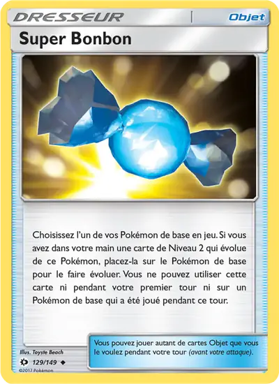 Image de la carte Pokemon Super Bonbon 129/149