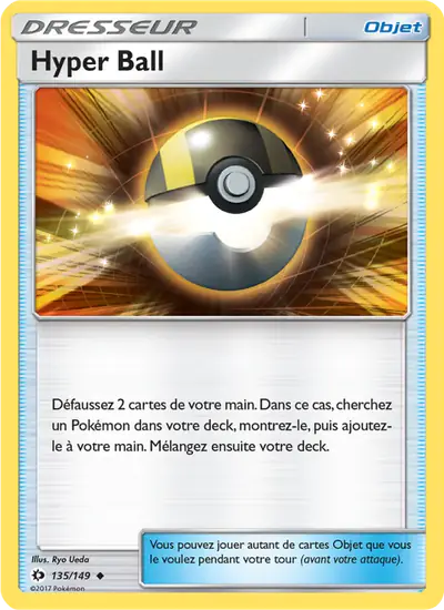 Image de la carte Pokemon Hyper Ball 135/149