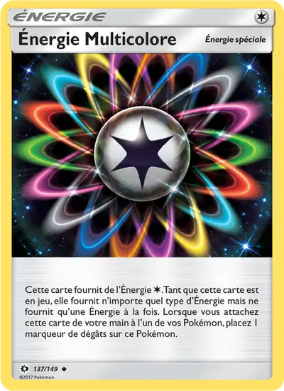 Image de la carte Pokemon Énergie Multicolore 137/149