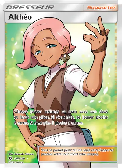 Image de la carte Pokemon Althéo 146/149