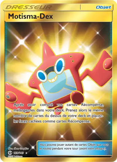 Image de la carte Pokemon Motisma-Dex 159/149