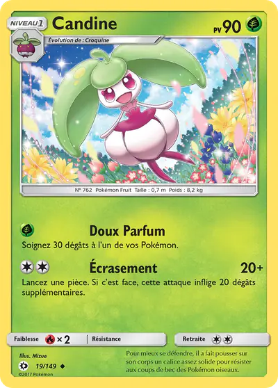Image de la carte Pokemon Candine 19/149