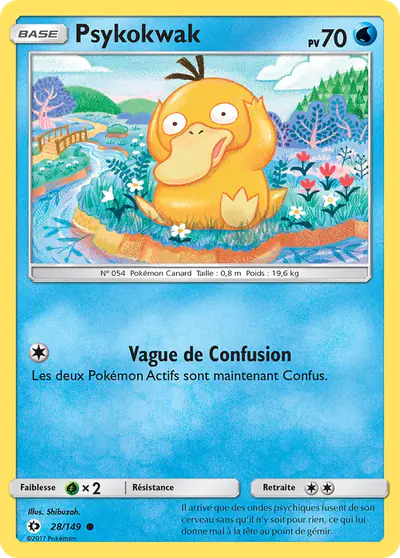 Image de la carte Pokemon Psykokwak 28/149