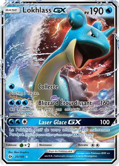 Image de la carte Pokemon Lokhlass GX 35/149