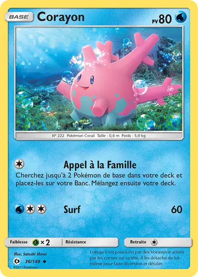 Image de la carte Pokemon Corayon 36/149