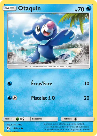 Image de la carte Pokemon Otaquin 39/149