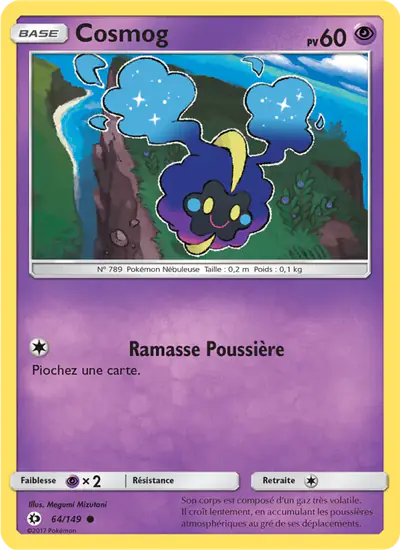 Image de la carte Pokemon Cosmog 64/149