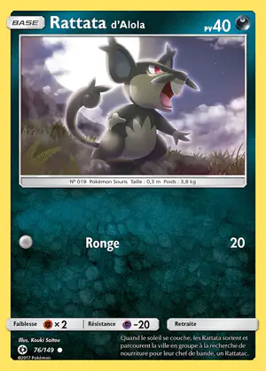 Rattata d'Alola 76/149