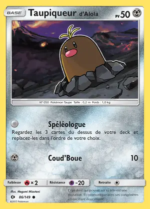 Taupiqueur d'Alola 86/149