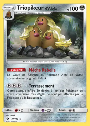 Triopikeur d'Alola 87/149