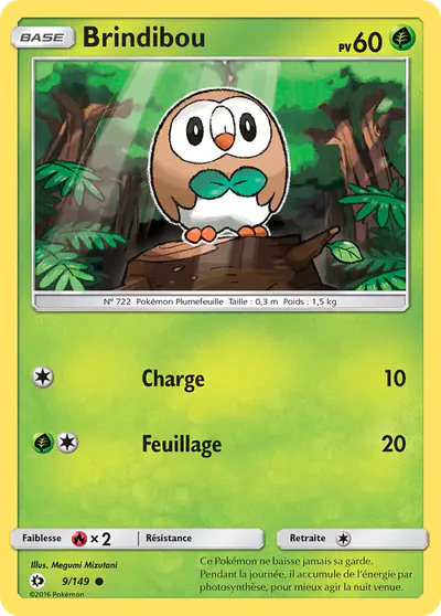 Image de la carte Pokemon Brindibou 9/149