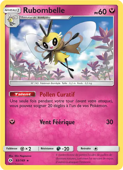 Image de la carte Pokemon Rubombelle 93/149