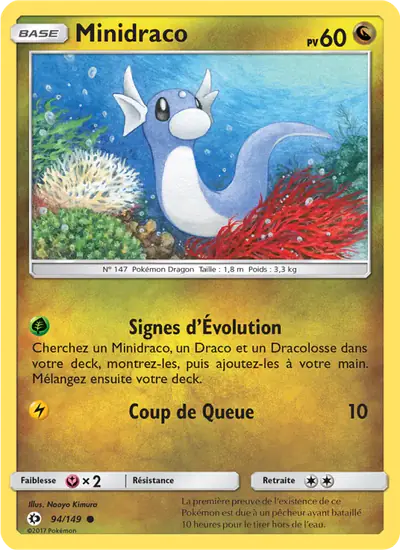 Image de la carte Pokemon Minidraco 94/149