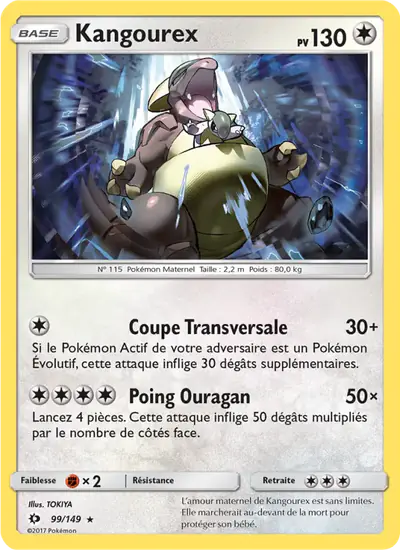 Image de la carte Pokemon Kangourex 99/149