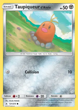 Taupiqueur d'Alola 121/214