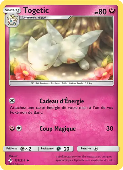 Image de la carte Pokemon Togetic 137/214