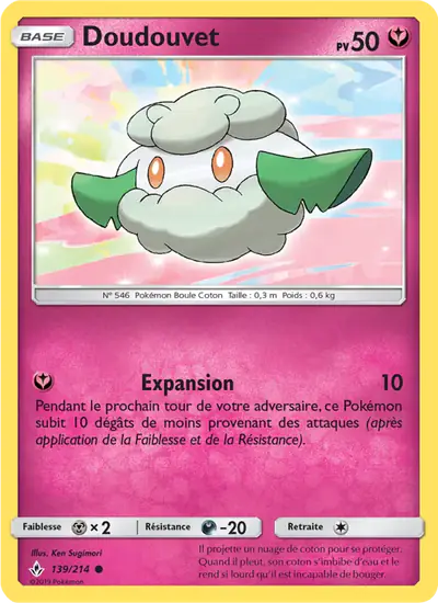 Image de la carte Pokemon Doudouvet 139/214