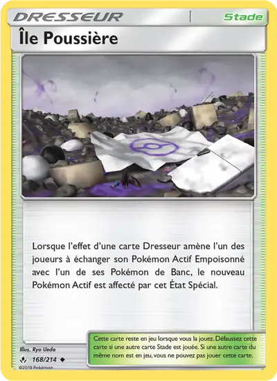 Image de la carte Pokemon Île Poussière 168/214