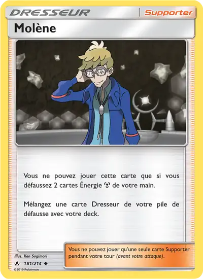Image de la carte Pokemon Molène 181/214