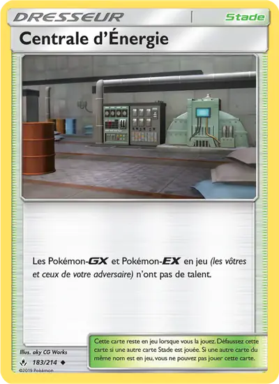 Image de la carte Pokemon Centrale d'Énergie 183/214