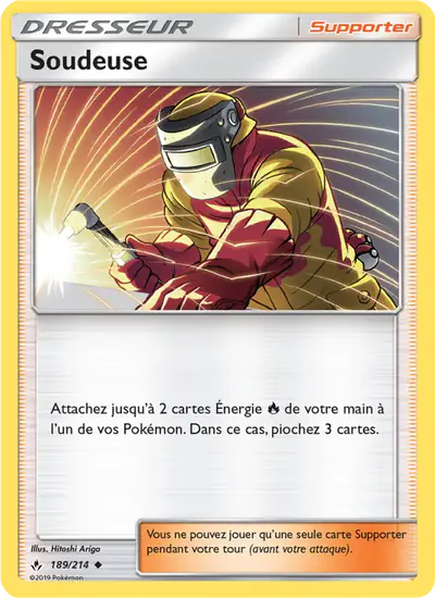 Image de la carte Pokemon Soudeuse 189/214