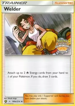 Image de la carte Pokemon Soudeuse 189a/214