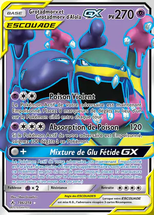 Grotadmorv et Grotadmorv d'Alola GX 196/214