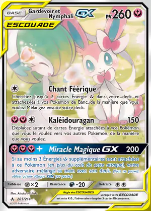 Gardevoir et Nymphali GX 205/214