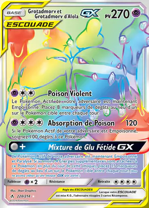 Grotadmorv et Grotadmorv d'Alola GX 220/214