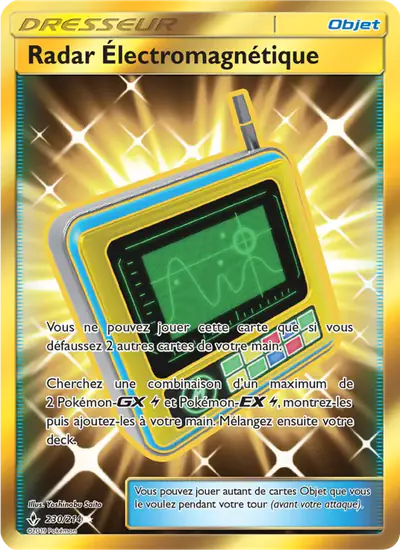 Image de la carte Pokemon Radar Électromagnétique 230/214