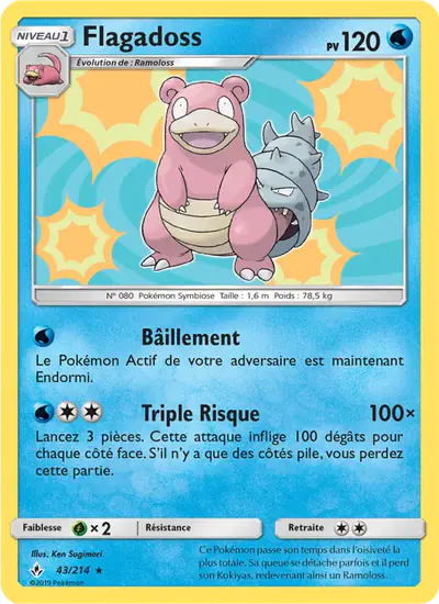 Image de la carte Pokemon Flagadoss 43/214
