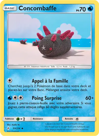 Image de la carte Pokemon Concombaffe 53/214