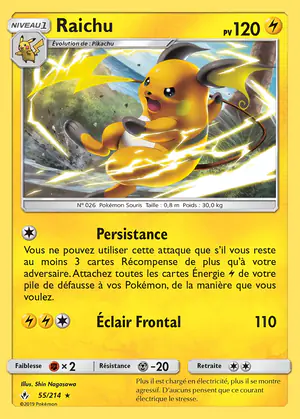 Raichu 55/214