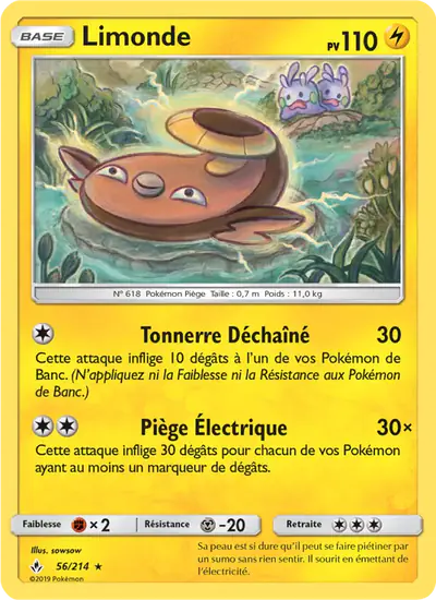Image de la carte Pokemon Limonde 56/214