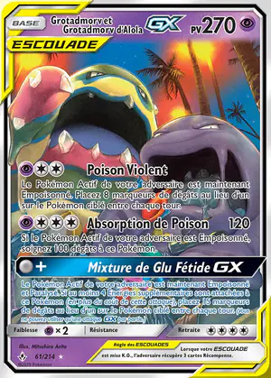 Grotadmorv et Grotadmorv d'Alola GX 61/214