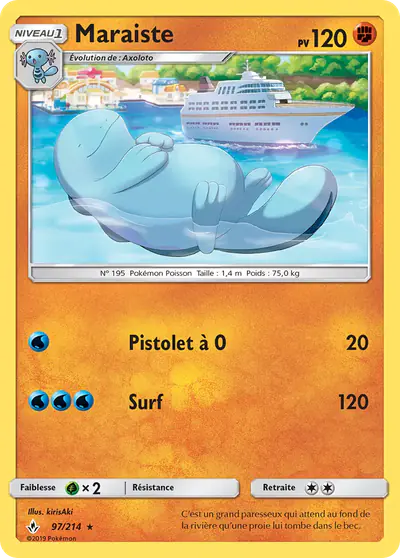 Image de la carte Pokemon Maraiste 97/214