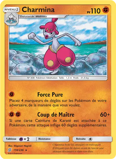 Image de la carte Pokemon Charmina 110/236