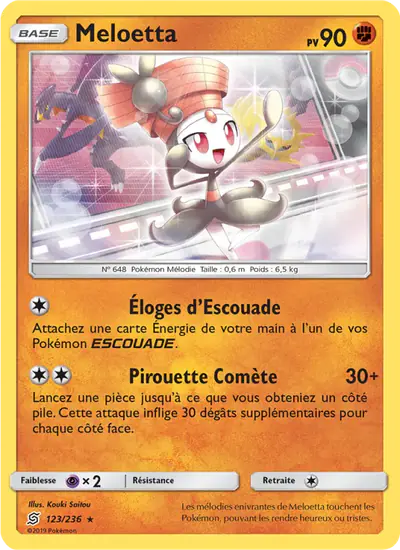 Image de la carte Pokemon Meloetta 123/236