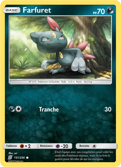 Image de la carte Pokemon Farfuret 131/236