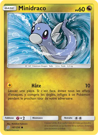 Image de la carte Pokemon Minidraco 147/236