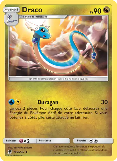 Image de la carte Pokemon Draco 149/236