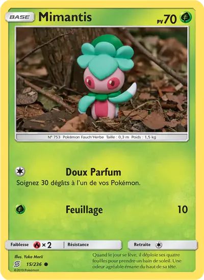 Image de la carte Pokemon Mimantis 15/236
