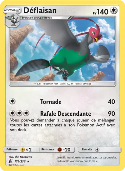 Image de la carte Pokemon Déflaisan 176/236