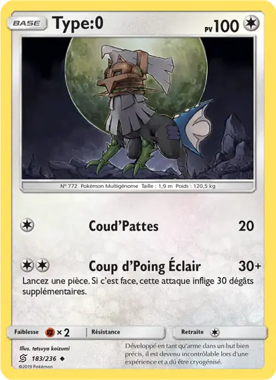 Image de la carte Pokemon Type:0 183/236