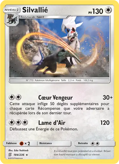 Image de la carte Pokemon Silvallié 184/236