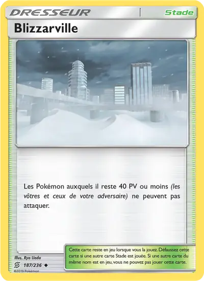 Image de la carte Pokemon Blizzarville 187/236