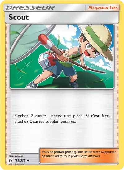 Image de la carte Pokemon Scout 189/236
